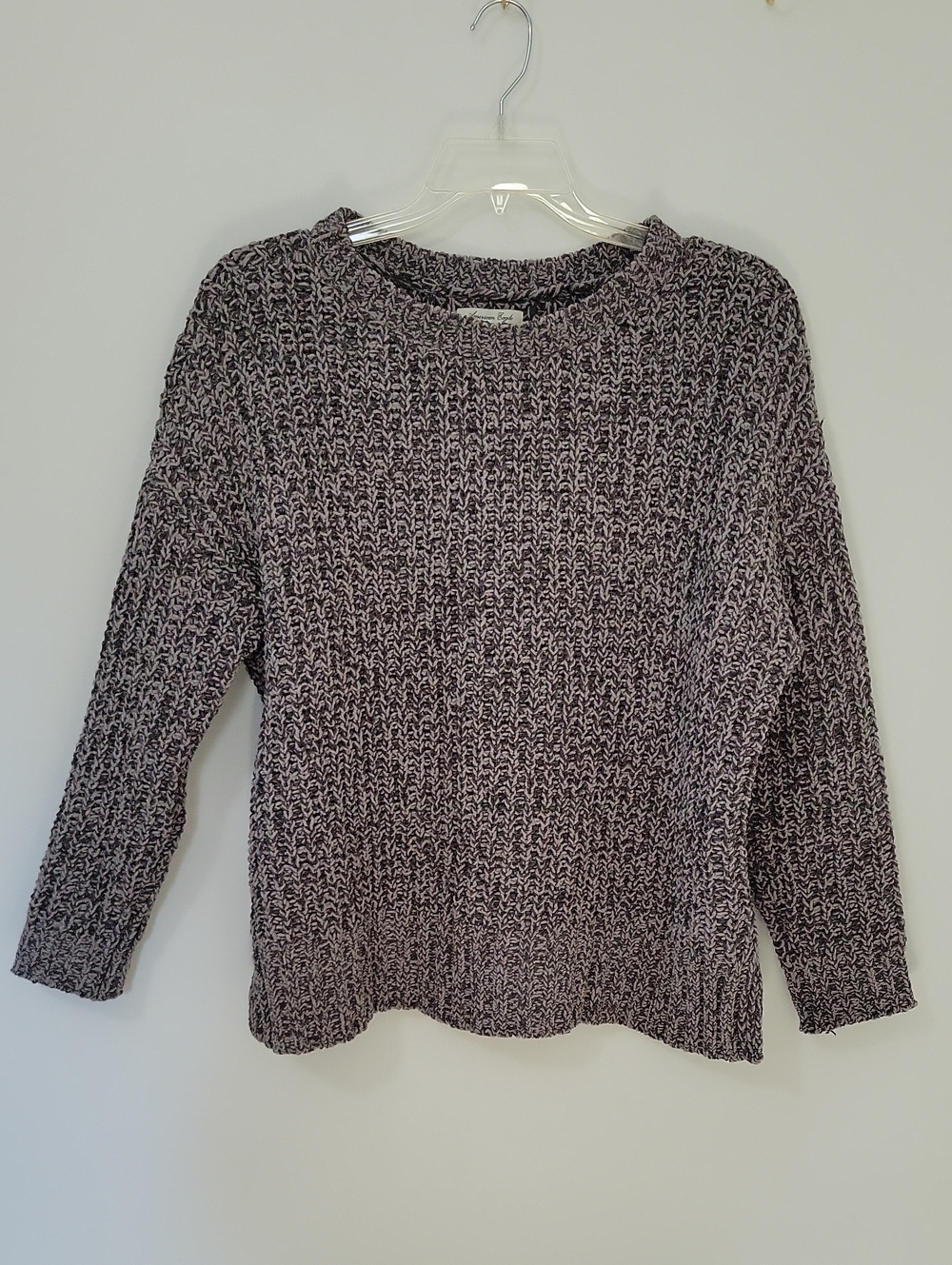 American Eagle Gray Crewneck Sweater, Size X-Small
